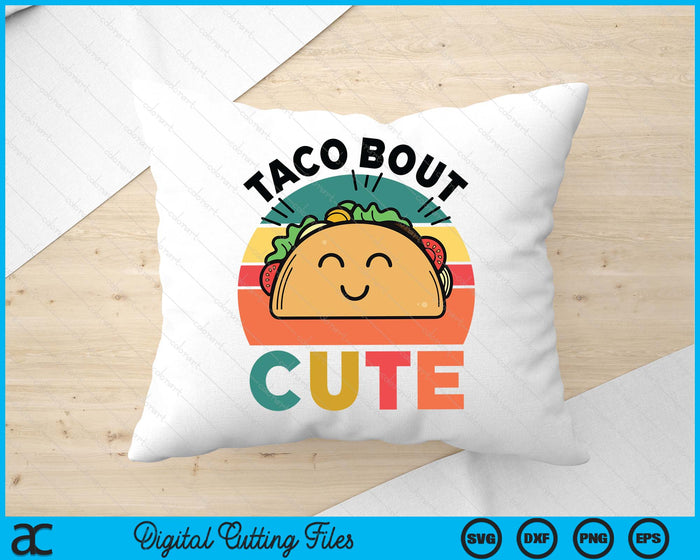 Funny Taco Bout Cute Mexican Boy Girl Toddler Kids Tuesday SVG PNG Digital Printable Files