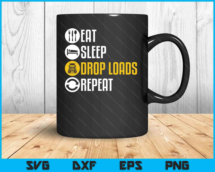 Funny Truck Driver Shirt Joke Saying Trucker Gift SVG PNG Digital Cutting Files