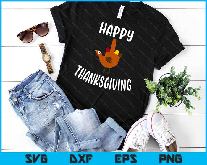 Funny Turkey Thanksgiving Gear Happy Thanksgiving Turkey SVG PNG Digital Cutting Files