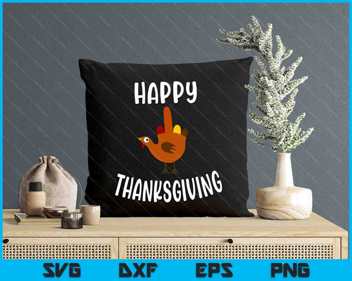 Funny Turkey Thanksgiving Gear Happy Thanksgiving Turkey SVG PNG Digital Cutting Files