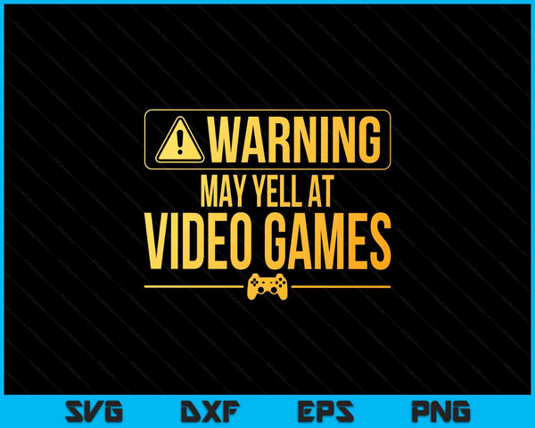 Video game art for gaming nerd pc gamer SVG cut file