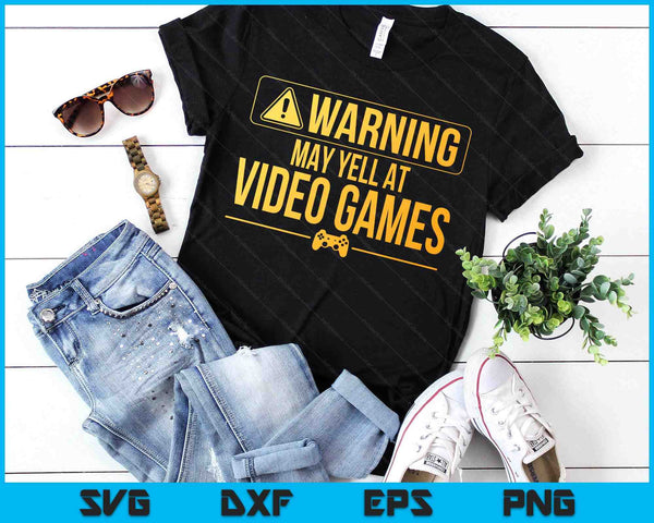 Funny Video Game Art For Men Women Gaming Nerd PC Gamer SVG PNG Digital Printable Files