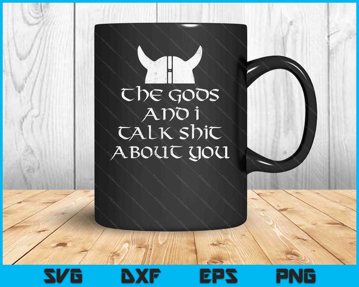 Viking Gift For Men Norse Valhalla Odin Nordic Humor SVG PNG Digital Cutting Files