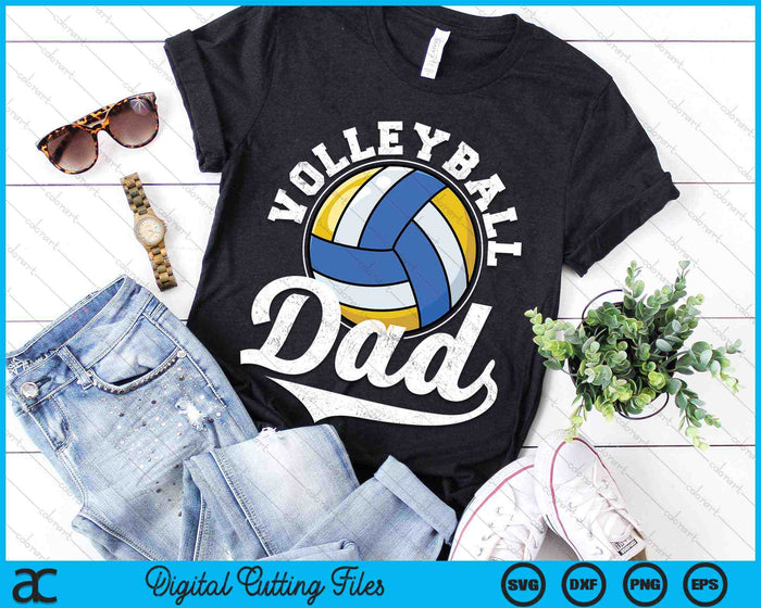 Funny Volleyball Dad Volleyball Sports SVG PNG Digital Cutting Files