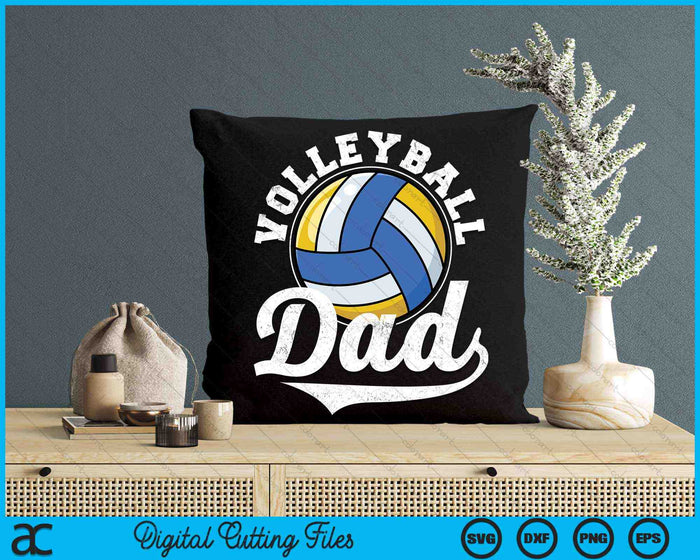 Funny Volleyball Dad Volleyball Sports SVG PNG Digital Cutting Files