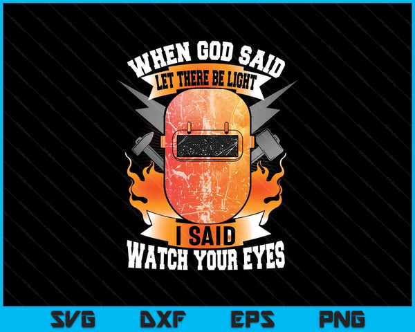 Funny Welding Image On Back Of SVG PNG Digital Printable Files