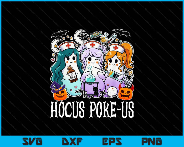 Witches Nurse Spooky Nurse Witch Halloween Nursing Pun SVG PNG Digital Printable Files