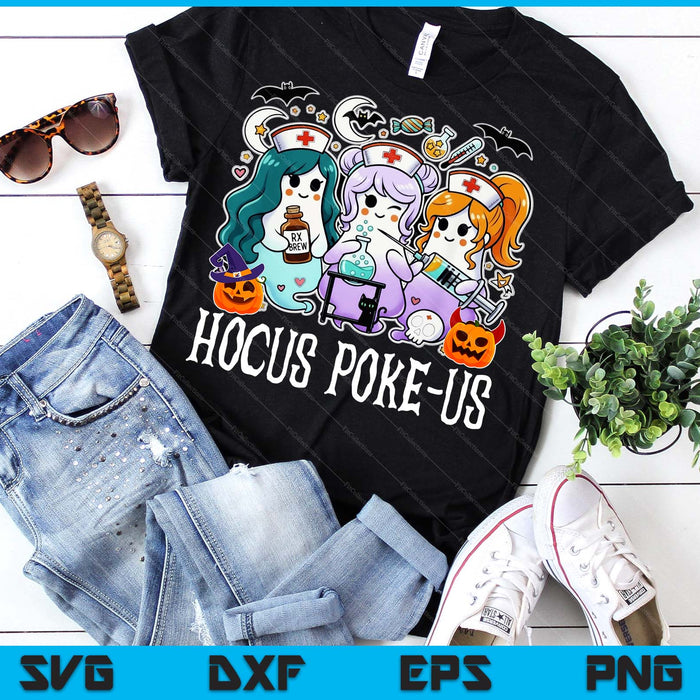 Witches Nurse Spooky Nurse Witch Halloween Nursing Pun SVG PNG Digital Printable Files
