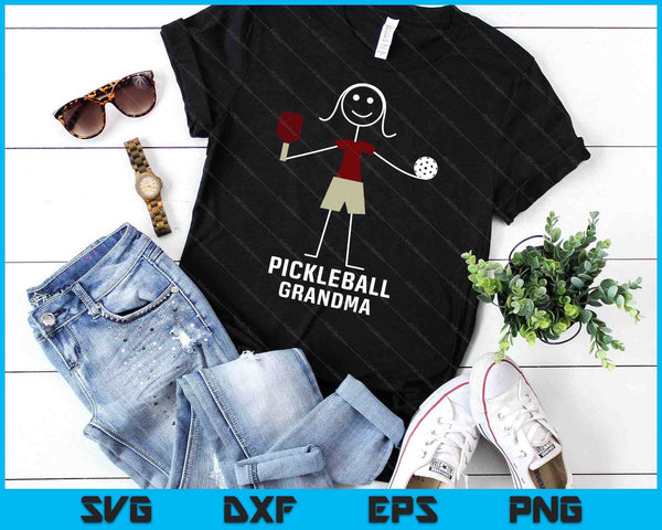 Funny Womens Pickleball Grandma Pickleball SVG PNG Digital Printable Files