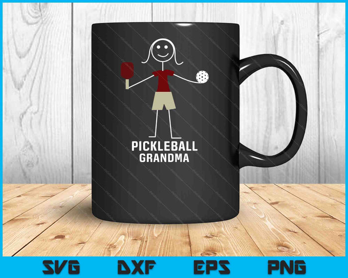 Funny Womens Pickleball Grandma Pickleball SVG PNG Digital Printable Files