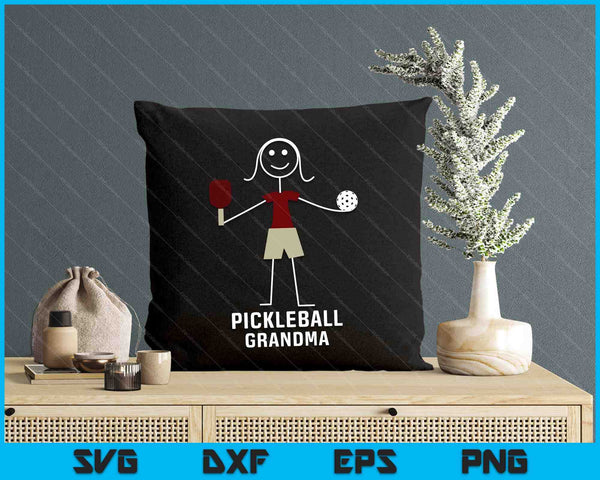Funny Womens Pickleball Grandma Pickleball SVG PNG Digital Printable Files