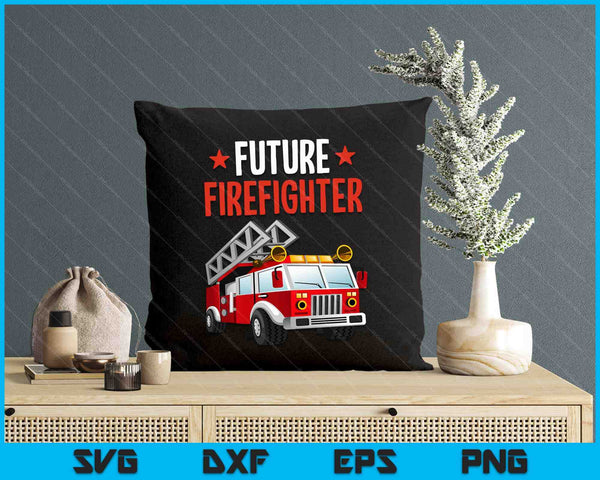 Future Firefighter Fireman Firefighting SVG PNG Digital Printable Files