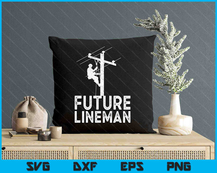 Future Lineman fathers Day gift SVG PNG Digital Printable Files