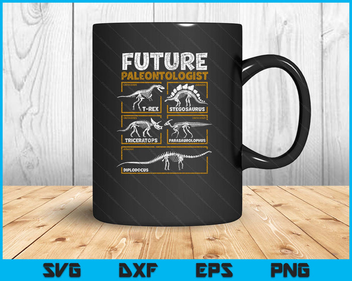 Future Paleontologist Dinosaur Fossil T-Rex SVG PNG Digital Printable Files