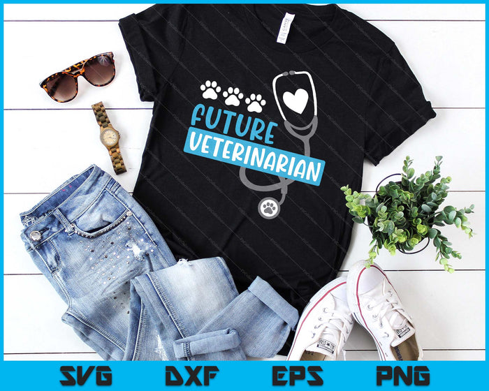 Future Veterinarian Gift Vet Costume Kit Men Women Kids Vet SVG PNG Digital Cutting Files