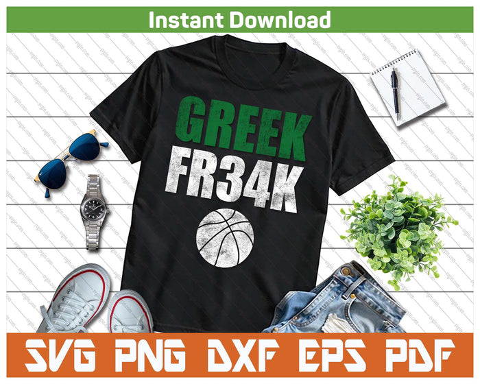 Greek Freak Milwaukee Basketball Championship SVG PNG