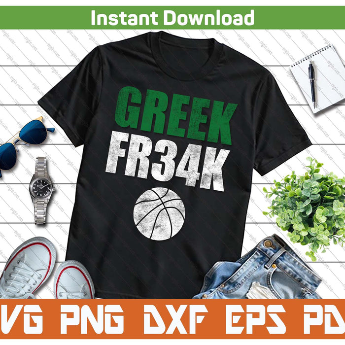 Greek Freak Milwaukee Basketball Championship SVG PNG