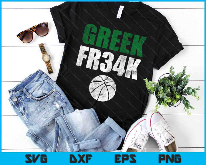 GREEK FR34K Milwaukee Wisconsin Basketball Championship SVG PNG Digital Printable Files