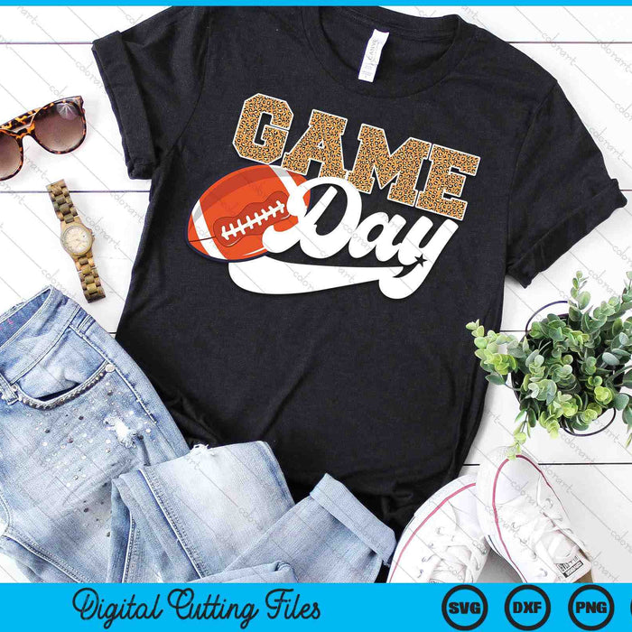 Game Day Mom Mothers Day American Football Player Sports SVG PNG Digital Cutting Files