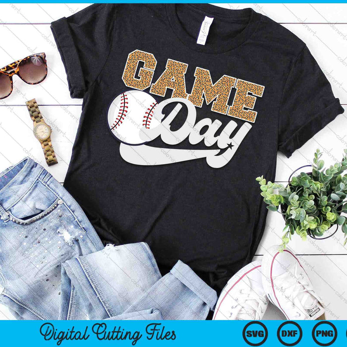 Baseball Game Day Vibes Baseball Coach Fan Player SVG PNG Digital Cutting Files