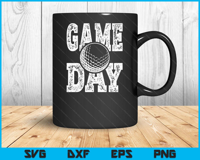 Game Day Golf Season Funny Men Women Team Sports Vintage SVG PNG Digital Printable Files