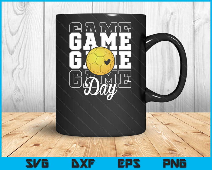 Game Day Handball Shirt For Youth Boy Girl SVG PNG Digital Cutting File