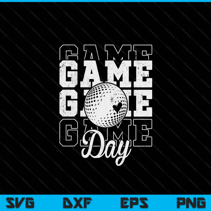 Game day hockey for SVG PNG cut file for Cricut