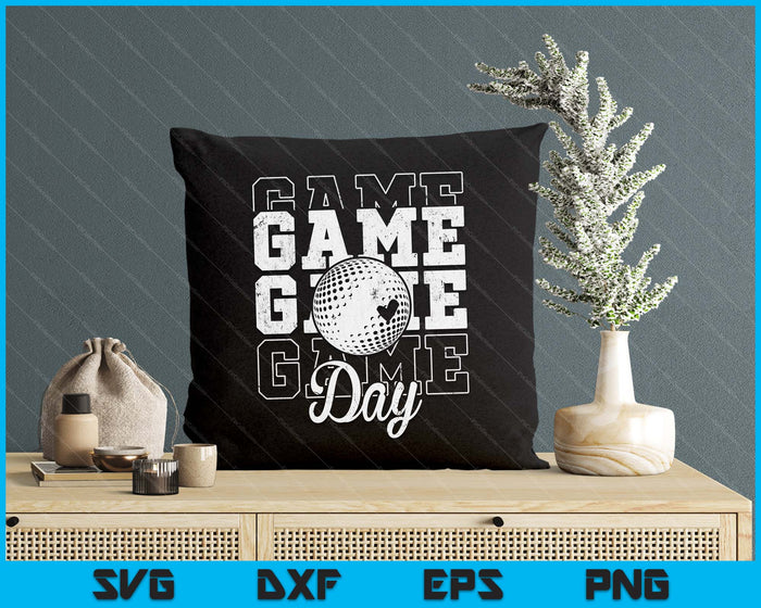 Game Day Hockey Shirt For Youth Boy Girl SVG PNG Digital Cutting File