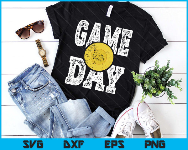 Game Day Lacrosse Season Sports Vintage SVG PNG Digital Cutting Files