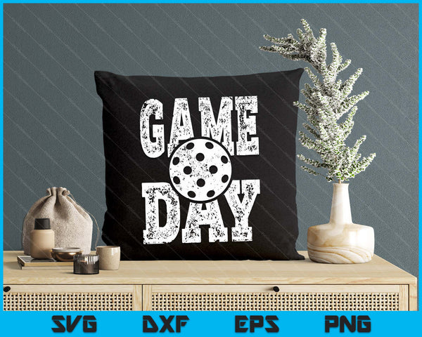 Game Day Pickleball Season Funny Men Women Team Sports Vintage SVG PNG Digital Printable Files