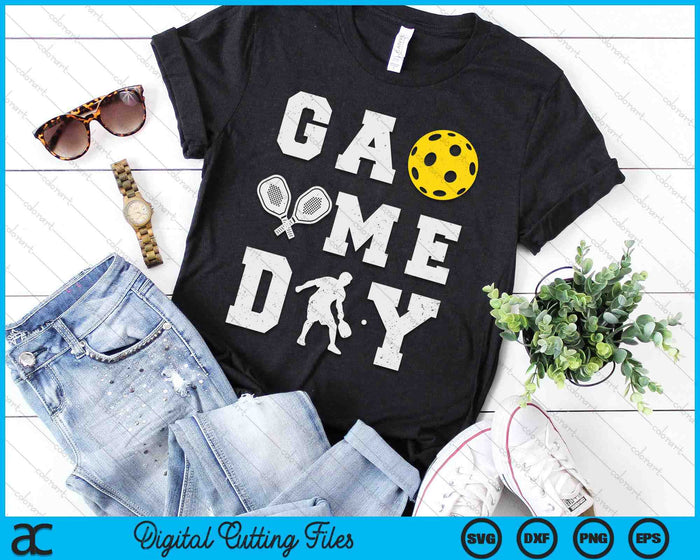 Game Day Pickleball Vibes SVG PNG Digital Printable Files