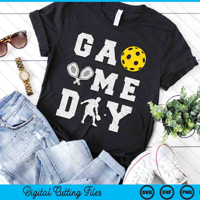 Game Day Pickleball Vibes SVG PNG Digital Printable Files