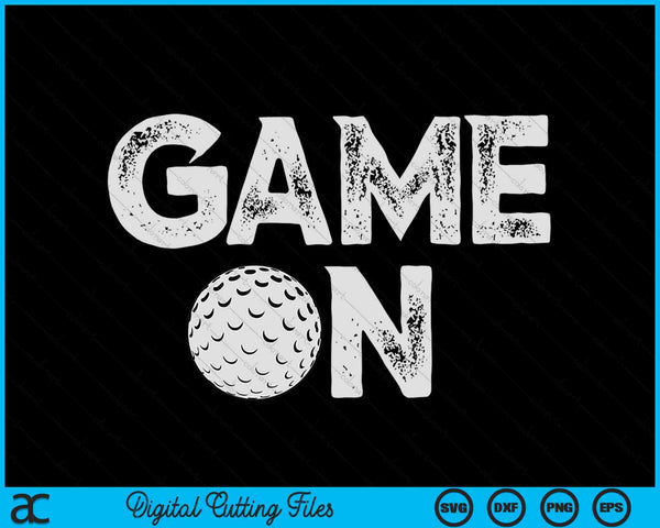 Game on cute hockey SVG cut file