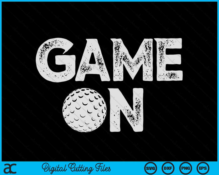 Game On Cute Funny Hockey SVG PNG Digital Cutting Files