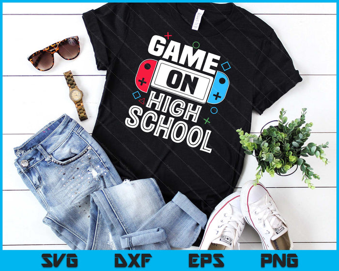 Gamer Back To School Funny Game High school Kids Boys SVG PNG Digital Cutting Files