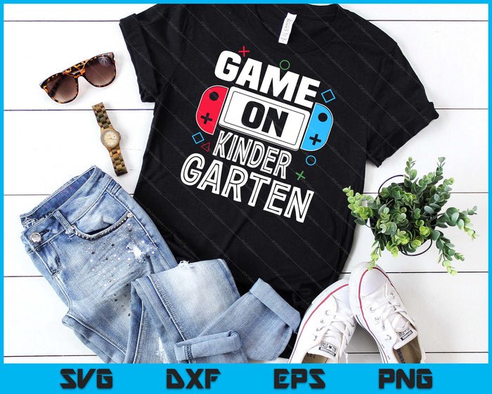 Gamer Back To School Funny Game Kindergarten Kids Boys SVG PNG Digital Cutting Files