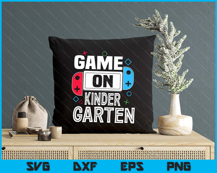 Gamer Back To School Funny Game Kindergarten Kids Boys SVG PNG Digital Cutting Files