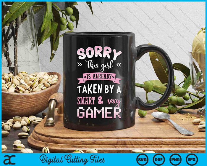 Gamer Computer Video Games Gaming Couple Girlfriend SVG PNG Digital Printable Files