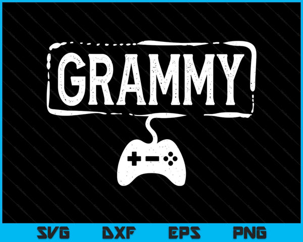 Gamer grammy video game gaming SVG cut file