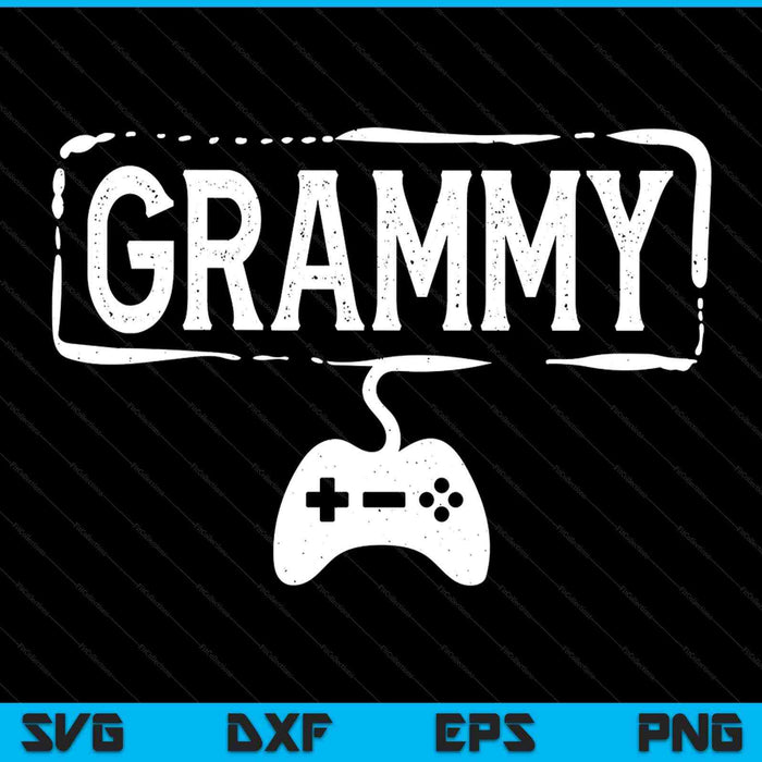 Gamer grammy video game gaming SVG cut file