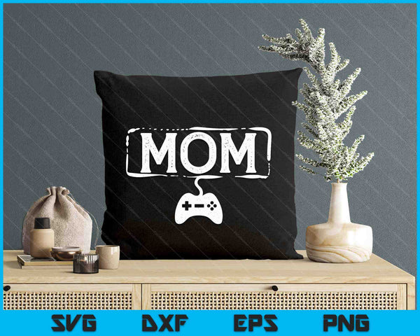 Gamer Mom Video Game Funny Gaming SVG PNG Digital Printable Files