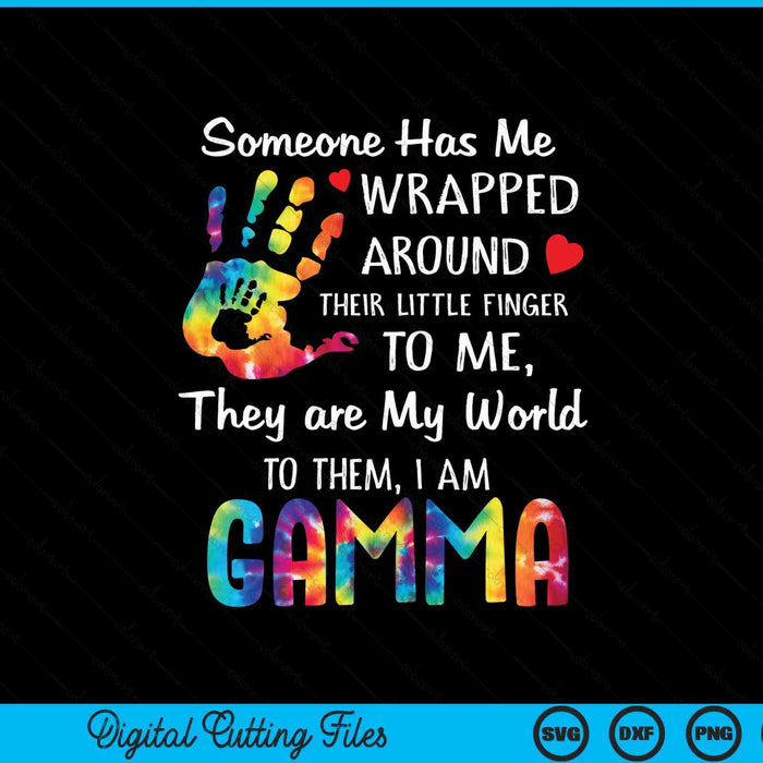 Gamma grandma nickname cute gamma is my name SVG cut file