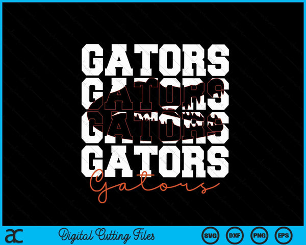 Gators Inspirational Design Gift SVG PNG Digital Printable Files