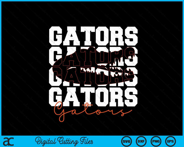 Gators Inspirational Design Gift SVG PNG Digital Printable Files