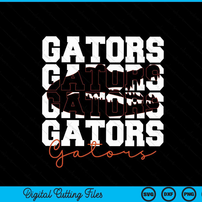 Gators Inspirational Design Gift SVG PNG Digital Printable Files