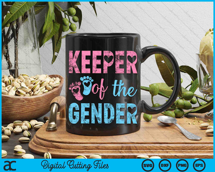 Gender Reveal Keeper Of The Gender SVG PNG Digital Printable Files