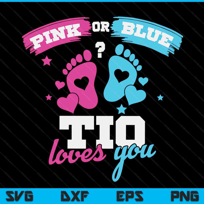 Gender reveal tio SVG cut file