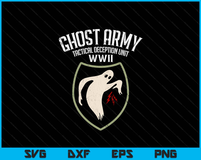 Ghost Army World War 2 Tactical Deception Unit SVG PNG Digital Printable Files