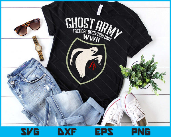 Ghost Army World War 2 Tactical Deception Unit SVG PNG Digital Printable Files