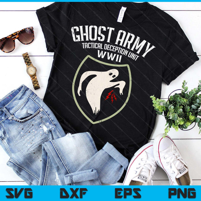 Ghost Army World War 2 Tactical Deception Unit SVG PNG Digital Printable Files